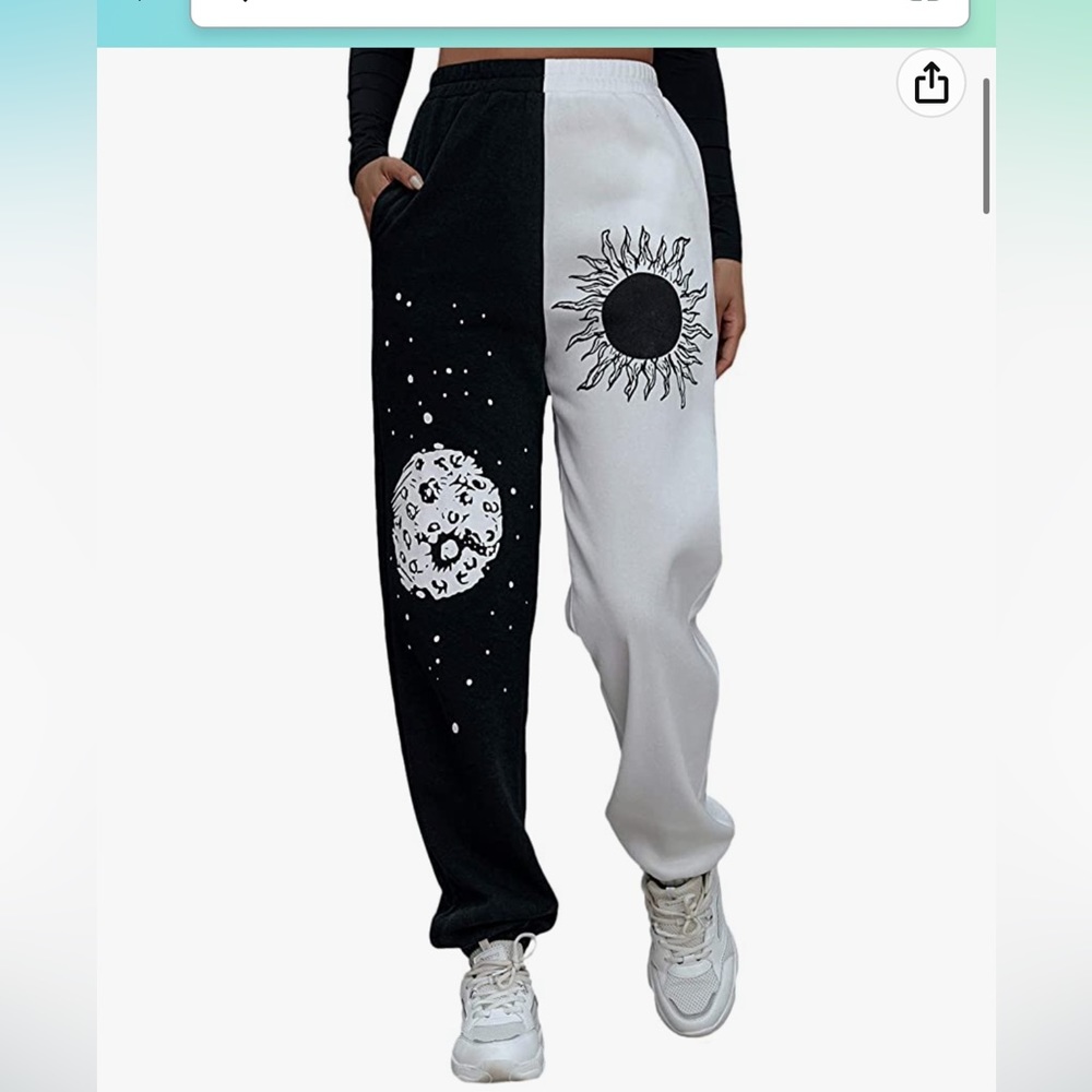 moon & sun joggers